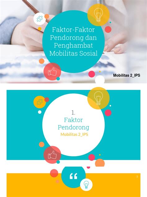 Faktor Faktor Pendorong Dan Penghambat Mobilitas Sosial Pdf