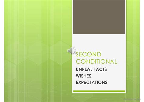 SECOND CONDITIONAL general gramma…: English ESL powerpoints