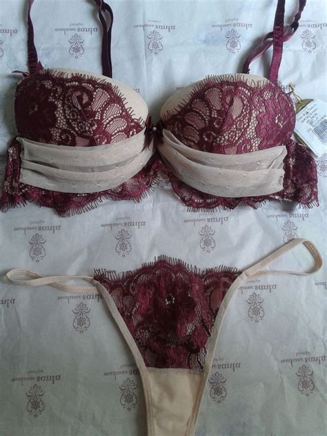 Conjunto Fruit de La Passion Coleção Dancing Lingerie Feminina Fruit De La Passion Nunca Usado