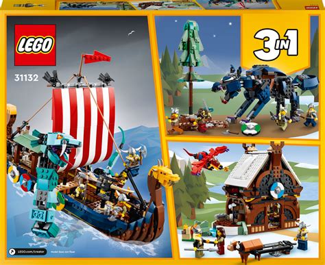 LEGO Creator Viking Ship Midgard Serpent Set - Toys To Love