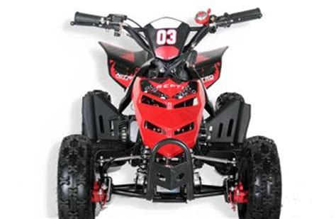 Mini Quad Enfant 50 Cc Repti Avec Demarreur Easy Start 6 Pouces