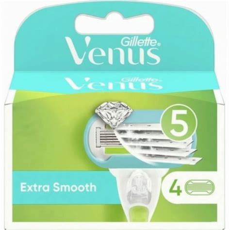 לקנות סכיני גילוח רב פעמיים Gillette Venus Extra Smooth לנשים חמישה ...