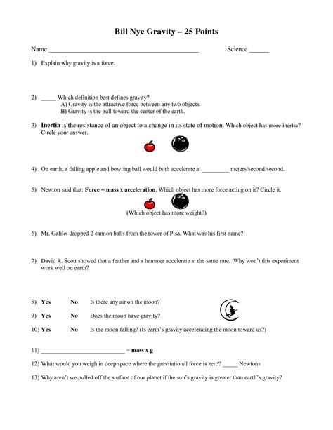 Bill Nye Sound Worksheet Printable Word Searches