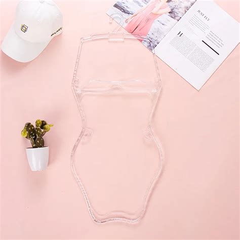 Wholesale New Design Body Shape Custom Plastic Swimwear Bikini Clip Display Hanger For Sale