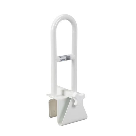 Drive 15 In X 1 In Parallel Bathtub Grab Bar Safety Rail In White