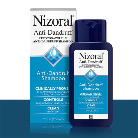 Nizoral Anti-Dandruff Shampoo with 1% Ketoconazole for Dandruff Fungus