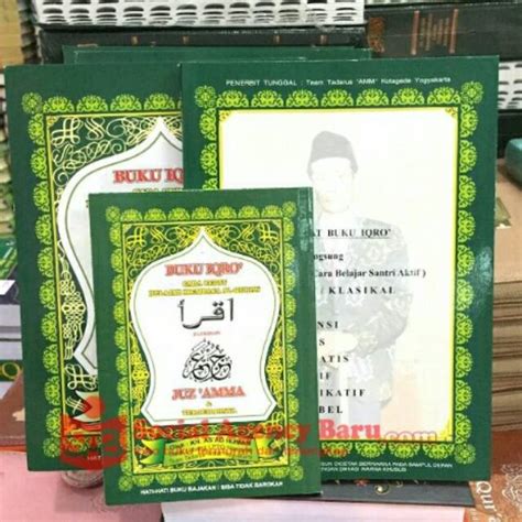 Jual Buku Iqro Dilengkapi Dengan Juz Amma Dan Terjemahannya Shopee