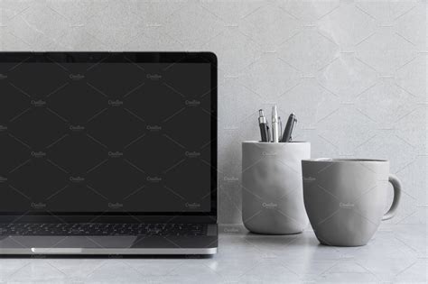 Blank Laptop Screen | Business Images ~ Creative Market