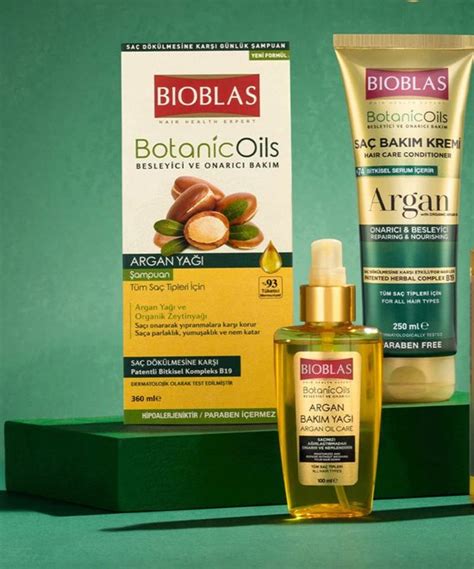 Bioblas Botanic Oils Argan Combo Set X Argan Shampoo Ml X