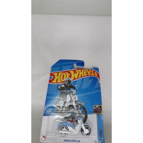Jual Hot Wheels Honda Super Cub Biru Muda Mix Putih Mini Shopee Indonesia