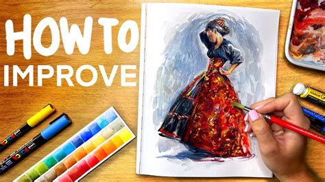 5 Tips You Can Practice To Improve Your Art Skills Youtube