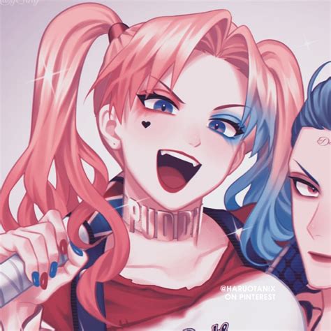 Joker Y Harley Quinn Harley Quinn Artwork Anime Cupples Kawaii Anime