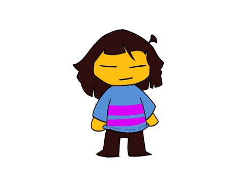 Frisk! After a long time I finally have the secret formula to drawing frisk : r/Undertale