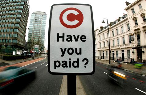 Revealed Paying For Congestion Charge By Text Message To Be Axed