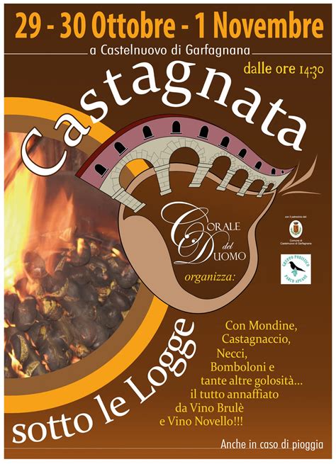 Castagnata Sotto Le Logge Castelnuovo Di Garfagnana