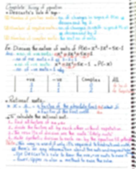 SOLUTION Theory Of Equation Studypool