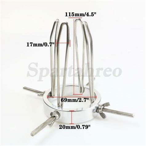 Vaginal Anal Spreader Stainless Steel Stretching Anal Opener Fetish