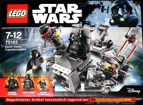 Lego 75183 - Darth Vader Transformation Lego Star Wars Lego 75183 ...