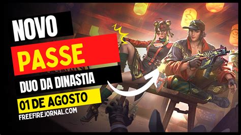 CONFIRA A PRÉ VENDA DO PRÓXIMO PASSE DE ELITE FREE FIRE DUO DA