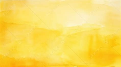 Vibrant Handcrafted Watercolor Texture Art Minimalist Marigold Yellow ...