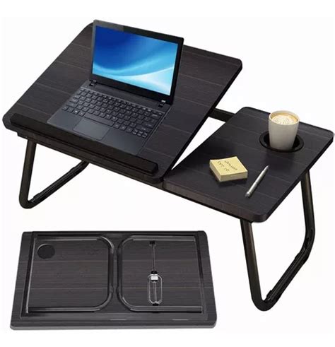 Mesa Cama Port Til Plegable Para Laptop Soporte Altura Ajust Color