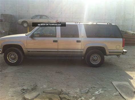 1999 Chevrolet K2500 Suburban Ls Sport Utility 4 Door 7 4l