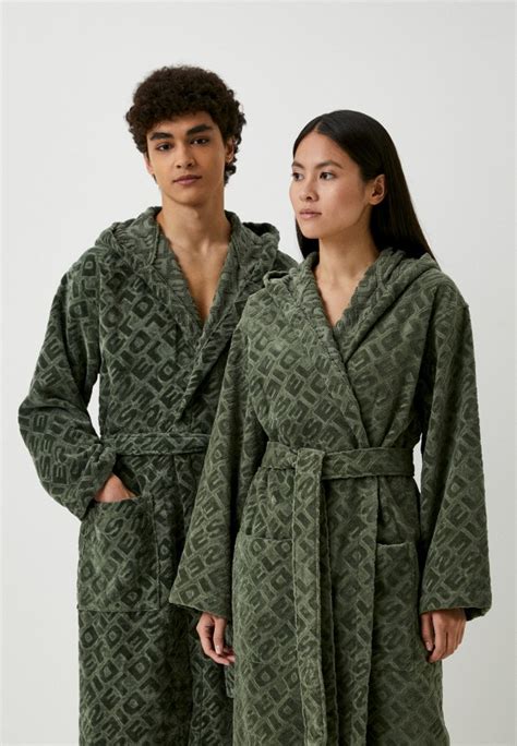 Халат домашний Diesel, цвет: хаки, RTLACU017101 — купить в интернет ...