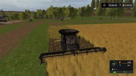 Комбайн Agco Ideal 9 V1 0 0 0 для Farming Simulator 2017 Farming