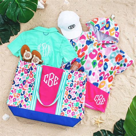 Monogrammed Toddler Hooded Towel Poncho