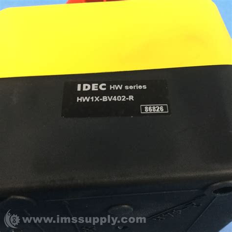 Idec HW1X-BV402-R Emergency Stop Switch - IMS Supply