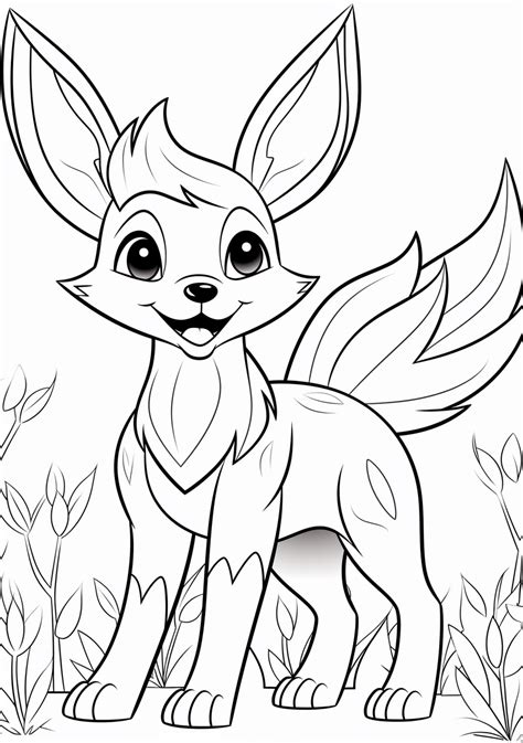 Eevee And Pikachu Coloring Pages - Relaxing, Educational Fun (@coloring ...