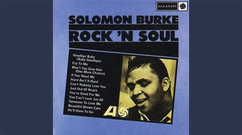 Cry to Me - Solomon Burke: Song Lyrics, Music Videos & Concerts