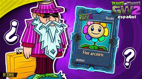 RUX APARECE NUEVA HABILIDAD FLOR ARCOÍRIS POR 500 000 MONEDAS PvZ