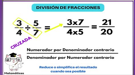 MultiplicaciÓn Y DivisiÓn De Fracciones Youtube