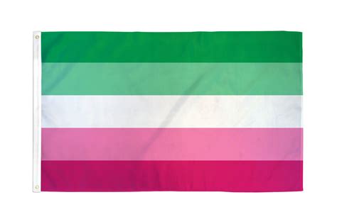 Abrosexual 3ft X 5ft Printed Polyester Flag