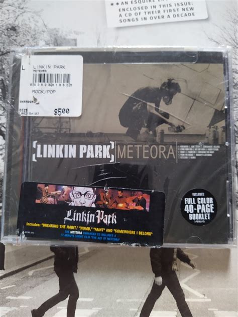 Linkin Park Meteora, Hobbies & Toys, Music & Media, CDs & DVDs on Carousell