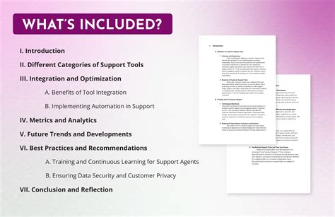 IT Customer Support Tools Guide Template in Word, PDF, Google Docs ...