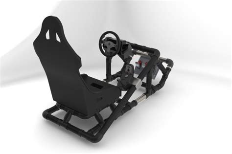 Diy Pvc Sim Racing Rig Plans Diy Reviews Ideas Otosec