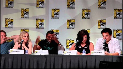 The Joys Of Filming Sex Scenes Torchwood Panel Comic Con Youtube