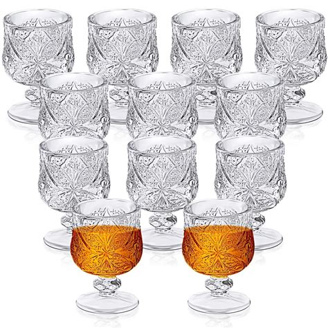 175 Oz Shot Glasses Set Fancy Cute Shot Glasses Cordial Crystal Shot