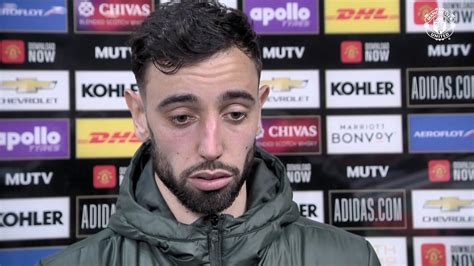 Bruno Fernandes Interview After Man Utd 2 Liverpool 4 Manchester United