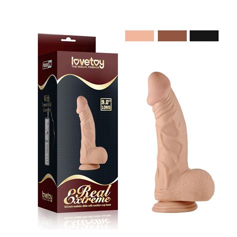 Lovetoy Real Extreme 23 cm es dildo TOOYZ HU szexshop webáruház