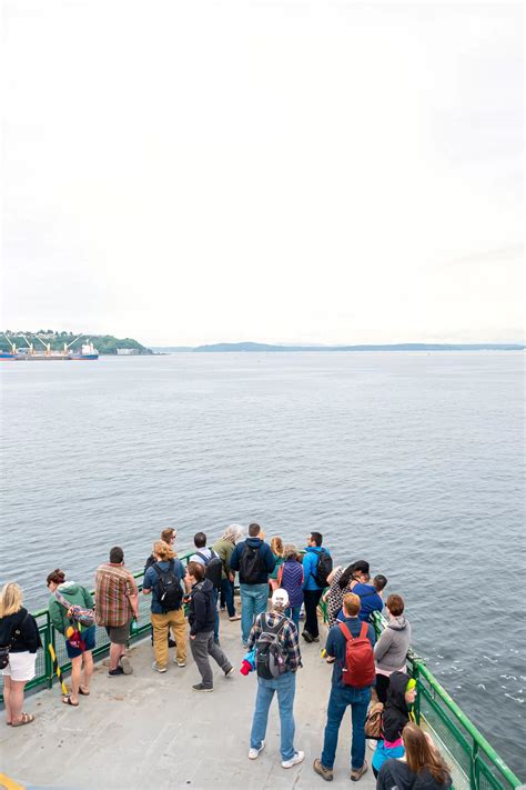 Taking the Seattle to Bainbridge Island Ferry With Kids
