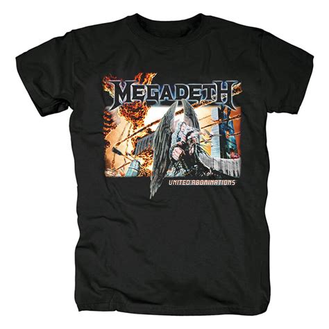 Megadeth Tee Shirts Us Metal T-Shirt | WISHINY