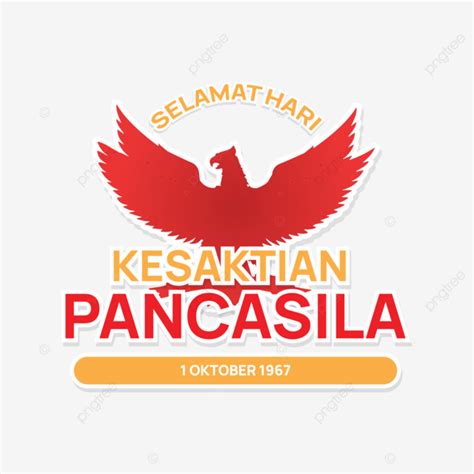 Kesaktian Pancasila Vector Hd Images Selamat Hari Kesaktian Pancasila