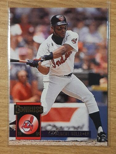 Donruss Albert Belle Cleveland Indians Ebay