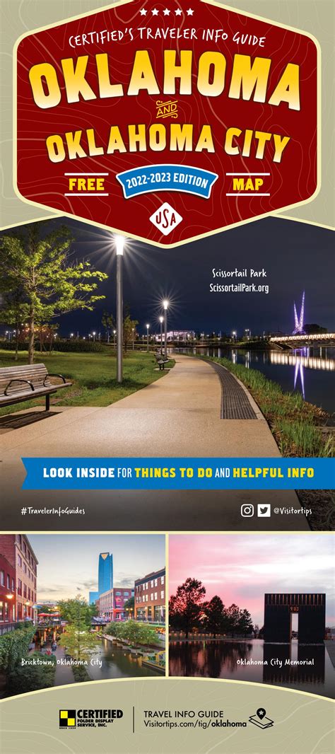 2022-2023 Oklahoma and Oklahoma City Traveler Info Guide by Certified