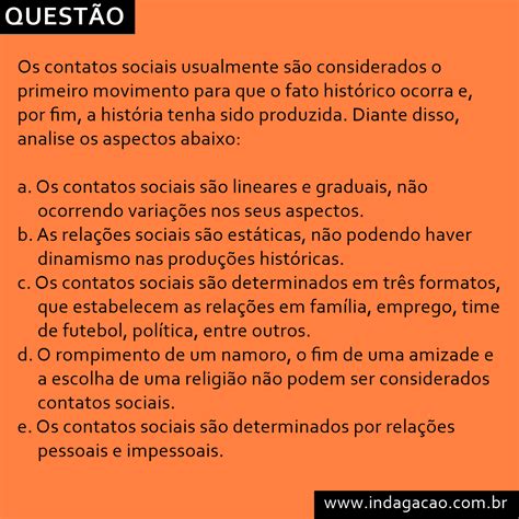 Como Podemos Dividir Os Contatos Sociais - Como Podemos Dividir Os Contatos Sociais - RETOEDU