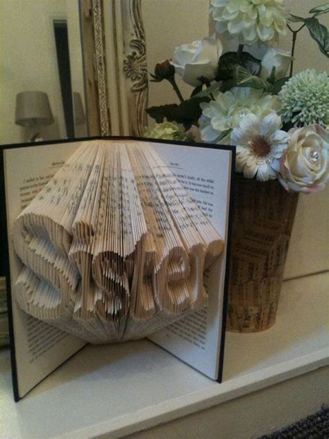 Book Folding Pattern For Sisterfree TUTORIAL Etsy Book Folding