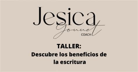 TALLER DESCUBRE LOS BENEFICIOS DE LA ESCRITURA